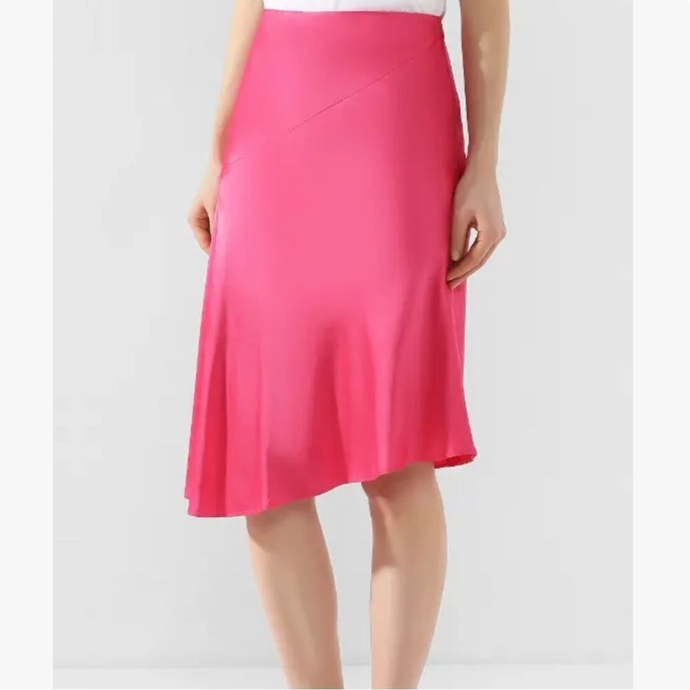 Helmut Lang Midi Asymmetrical Skirt